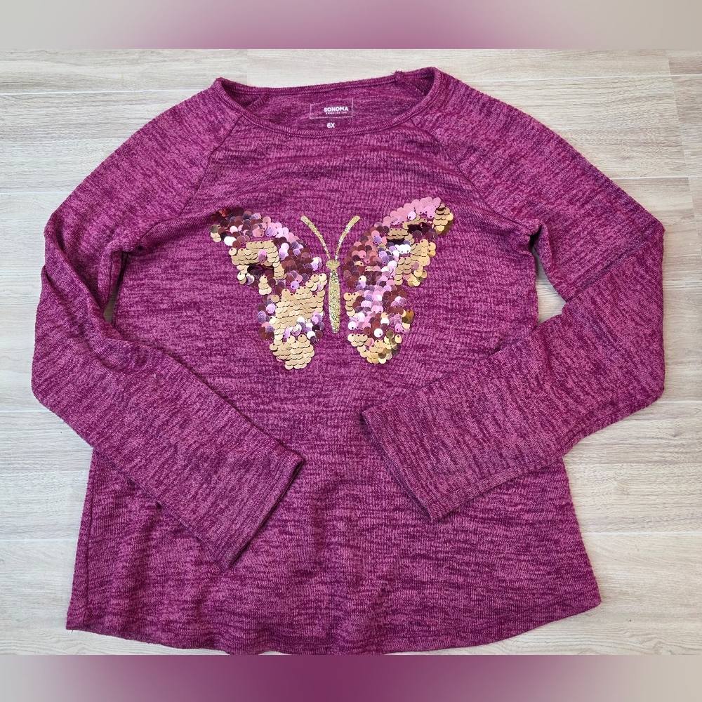 Girls 6X Long Sleeve Shirt